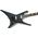 Jackson JS Series Warrior JS32 Black with White Bevels elektromos gitár