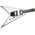 Jackson JS Series King V JS32 White with Black Bevels elektromos gitár