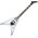Jackson JS Series King V JS32 White with Black Bevels elektromos gitár