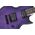 Jackson JS Series Monarkh SC JS22Q Transparent Purple Burst elektromos gitár