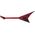 Jackson X Series Rhoads RRX24 Red with Black Bevels elektromos gitár