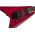 Jackson X Series Rhoads RRX24 Red with Black Bevels elektromos gitár