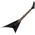 Jackson X Series Rhoads RRX24-MG7 Satin Black with Primer Gray Bevels 7-húros elektromos gitár