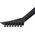 Jackson X Series Rhoads RRX24-MG7 Satin Black with Primer Gray Bevels 7-húros elektromos gitár