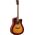 Yamaha FGC-TA TransAcoustic Brown Sunburst elektro-akusztikus gitár
