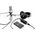IK Multimedia iRig Pre 2 XLR mikrofon interfész iPhone/iPad/Android/DSLR kamera támogatással
