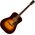 Fender PD-220E Dreadnought 3-Tone Vintage Sunburst elektro-akusztikus gitár