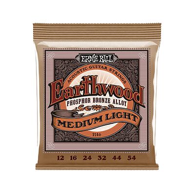 Ernie Ball 2146 Earthwood Phosphor Bronze Regular Slinky 12-54 akusztikus gitárhúr