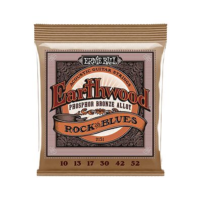 Ernie Ball 2151 Earthwood Phosphor Bronze Hybrid Slinky 10-52 akusztikus gitárhúr