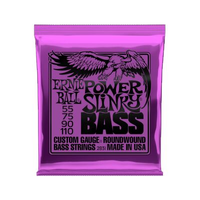Ernie Ball 2831 Nickel Wound Power Slinky Bass 55-110 basszus gitárhúr
