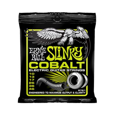 Ernie Ball 2721 Cobalt Regular Slinky 10-46 elektromos gitárhúr
