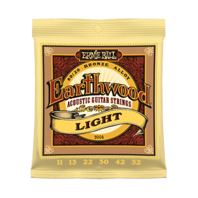 Ernie Ball 2004 Earthwood Bronze Light 11-52 akusztikus gitárhúr