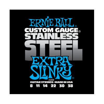 Ernie Ball 2249 Stainless Steel Extra Slinky 8-38 elektromos gitárhúr