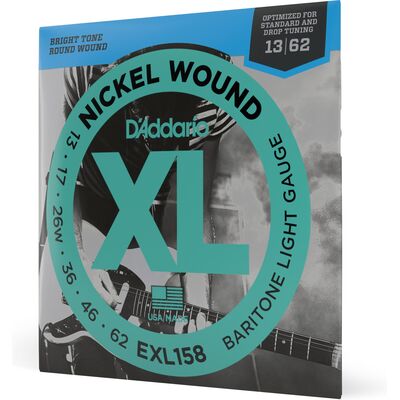 D'Addario EXL158 Nickel Wound 13-62 elektromos gitárhúr