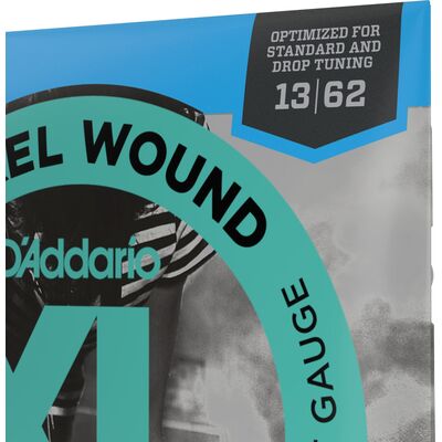 D'Addario EXL158 Nickel Wound 13-62 elektromos gitárhúr