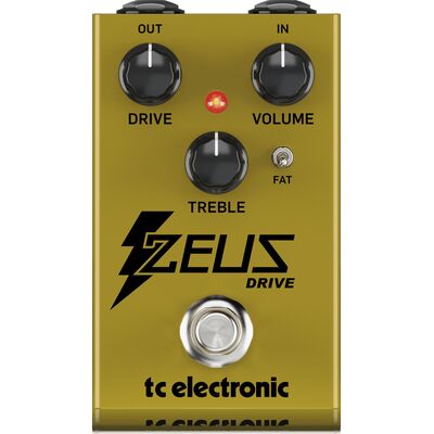 TC Electronic Zeus Drive Overdrive effektpedál