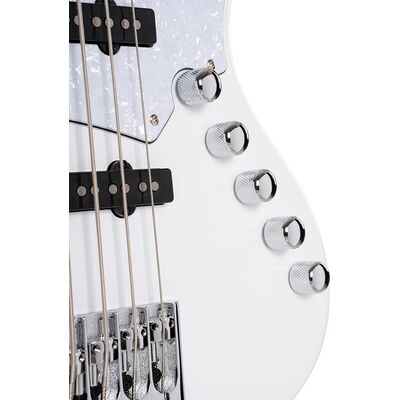 Cort NJS5-WHT elektromos basszusgitár