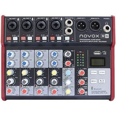 Novox M6 MKII analóg keverő