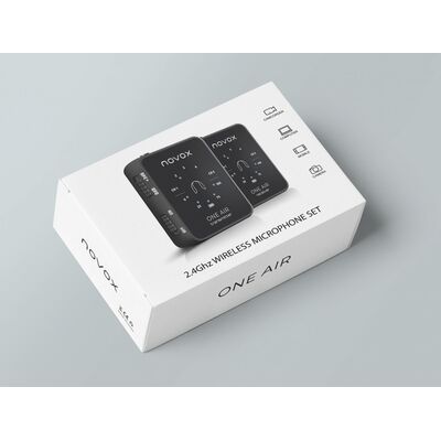 Novox One Air vezeték nélküli csíptetős mikrofon szett