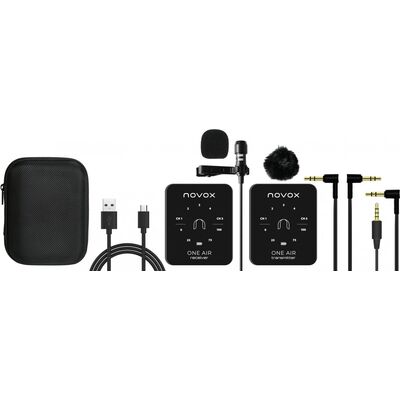 Novox One Air vezeték nélküli csíptetős mikrofon szett