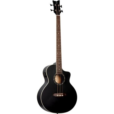 Ortega D7CE-SBK-4 elektro-akusztikus basszusgitár