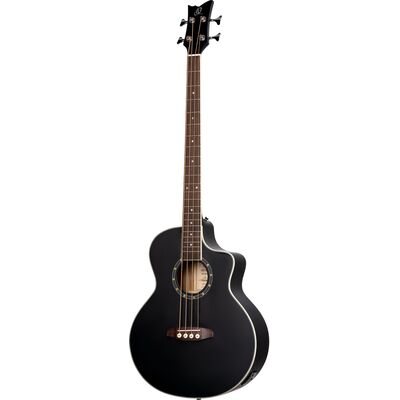 Ortega D7CE-SBK-4 elektro-akusztikus basszusgitár