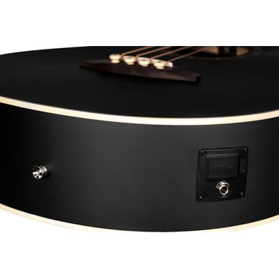 Ortega D7CE-SBK-4 elektro-akusztikus basszusgitár
