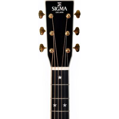 Sigma DT-42 Nashville akusztikus gitár elektronikával