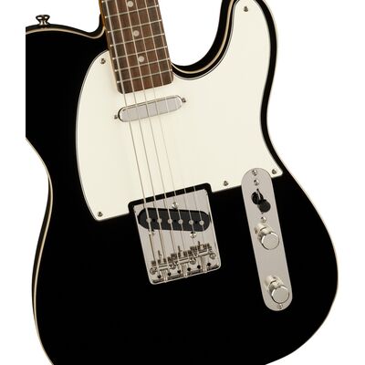 Squier Classic Vibe Baritone Custom Telecaster LRL Black elektromos gitár
