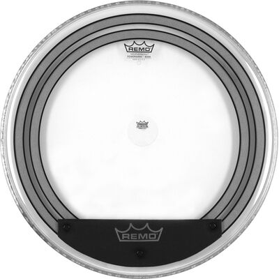 Remo PW-1324-00 Powersonic 24" átlátszó dobbőr