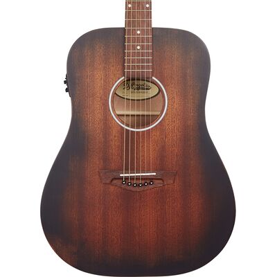 D'Angelico Premier Lexington LS Aged Mahogany elektro-akusztikus gitár