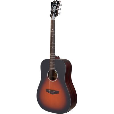 D'Angelico Premier Lexington LS Satin Vintage Sunburst elektro-akusztikus gitár