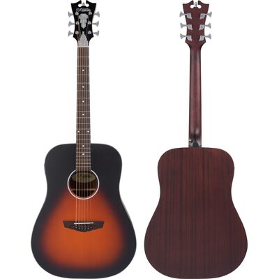 D'Angelico Premier Lexington LS Satin Vintage Sunburst elektro-akusztikus gitár