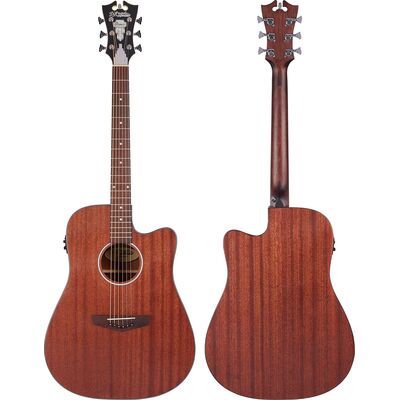 D'Angelico Premier Bowery LS Mahogany Satin elektro-akusztikus gitár