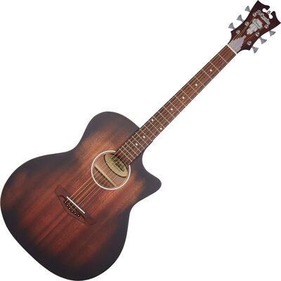 D'Angelico Premier Gramercy LS Aged Mahogany elektro-akusztikus gitár