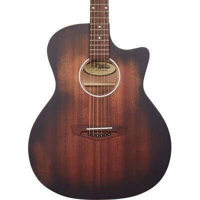 D'Angelico Premier Gramercy LS Aged Mahogany elektro-akusztikus gitár