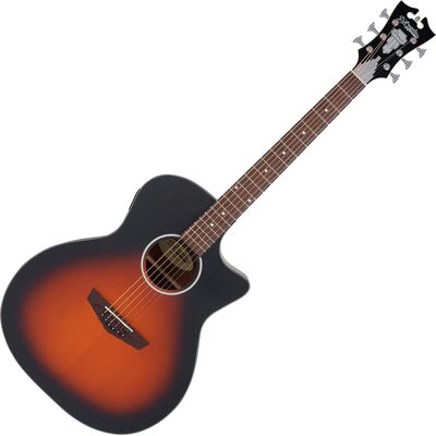 D'Angelico Premier Gramercy LS Satin Vintage Sunburst elektro-akusztikus gitár