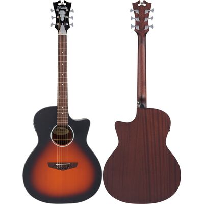 D'Angelico Premier Gramercy LS Satin Vintage Sunburst elektro-akusztikus gitár