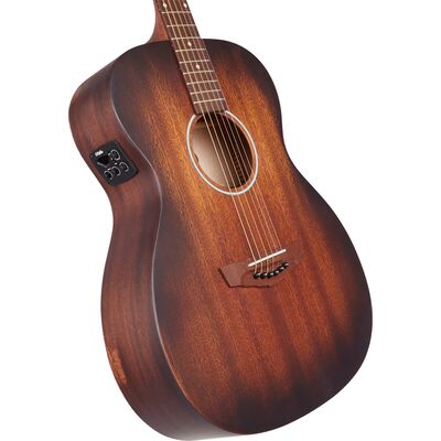 D'Angelico Premier Tammany LS Aged Mahogany elektro-akusztikus gitár