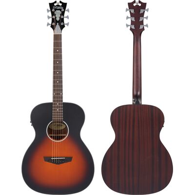 D'Angelico Premier Tammany LS Satin Vintage Sunburst elektro-akusztikus gitár