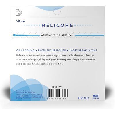 D'Addario H410-MM Helicore brácsa húrkészlet