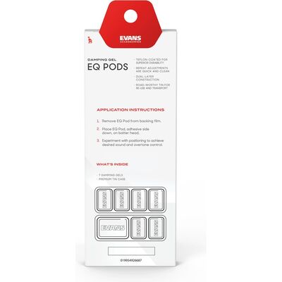 Evans EQ Pods tompító szett