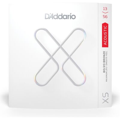 D'Addario XSABR1356 Coated Bronze 13-56 akusztikus gitárhúr