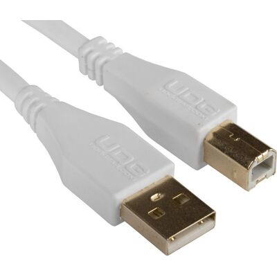UDG Ultimate Audio Cable A-B fehér 2 m USB kábel