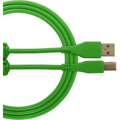 UDG Ultimate Audio Cable A-B zöld 3 m USB kábel