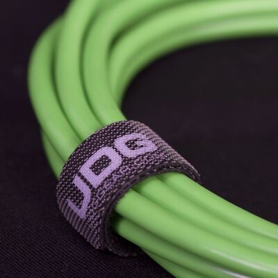 UDG Ultimate Audio Cable A-B Angled zöld 2 m USB kábel