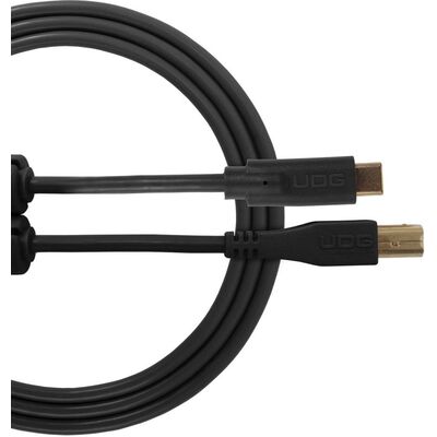 UDG U96001BL ​Ultimate Audio Cable USB 2.0 C-B fekete 1,5 m kábel