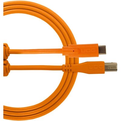 UDG U96001OR Ultimate Audio Cable USB 2.0 C-B narancs 1,5 m kábel