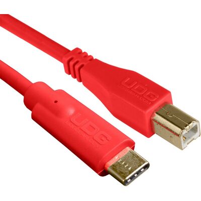 UDG U96001RD Ultimate Audio Cable USB 2.0 C-B piros 1,5 m kábel
