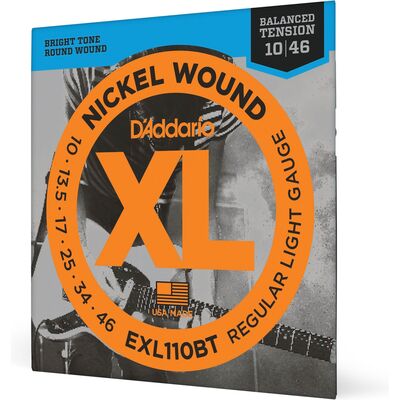 D'Addario EXL110BT Nickel Wound 10-46 elektromos gitárhúr